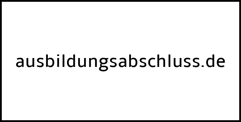 ausbildungsabschluss.de