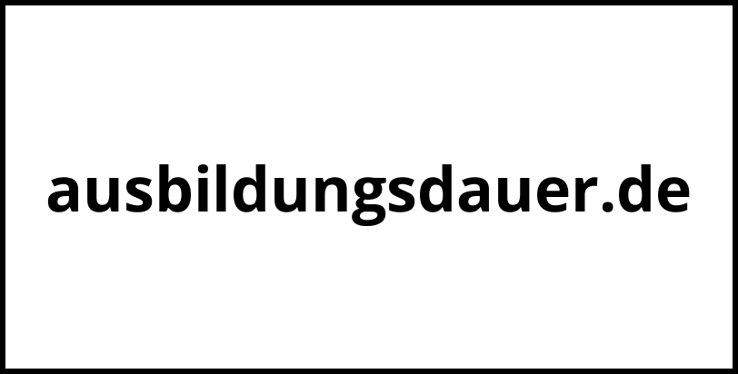 ausbildungsdauer.de