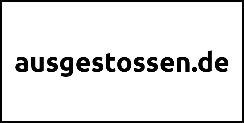 ausgestossen.de