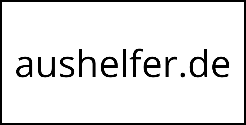 aushelfer.de