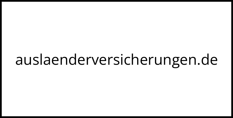 auslaenderversicherungen.de