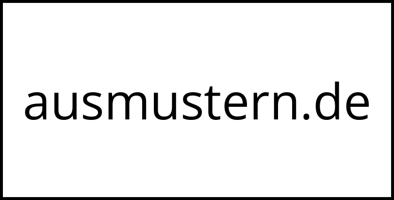 ausmustern.de