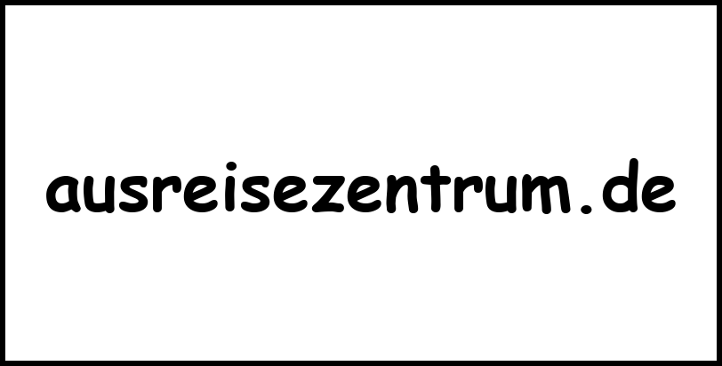 ausreisezentrum.de