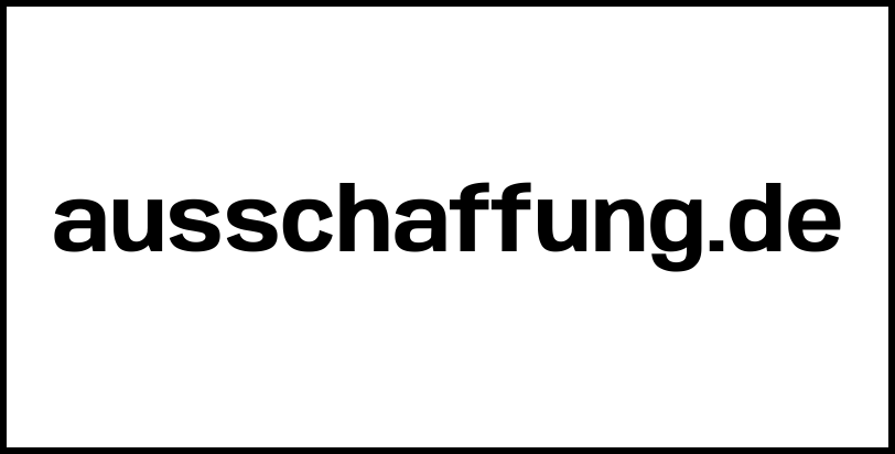 ausschaffung.de