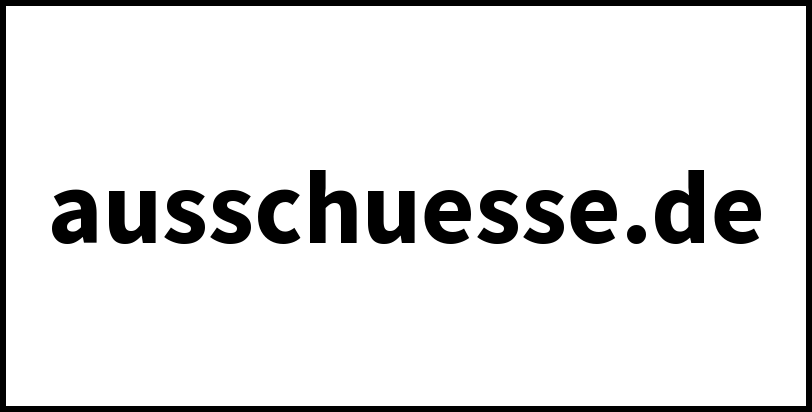 ausschuesse.de