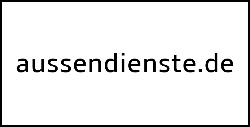 aussendienste.de