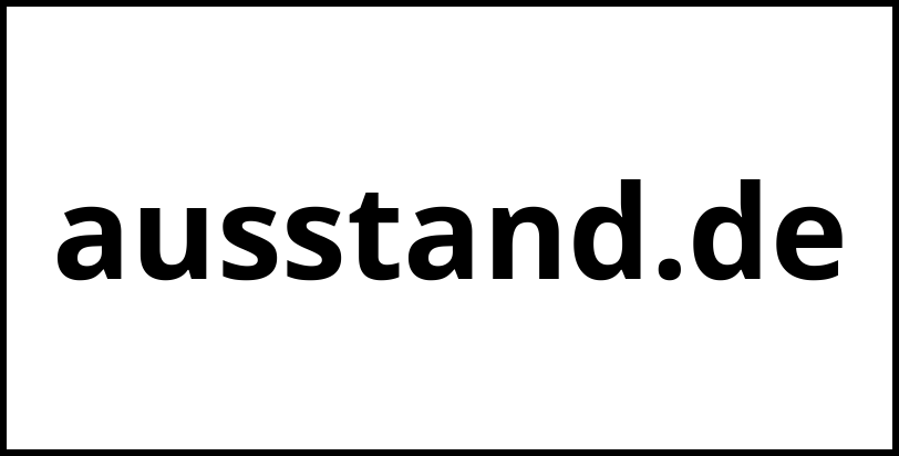 ausstand.de