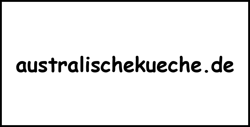 australischekueche.de