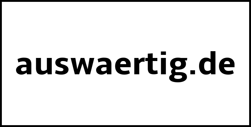 auswaertig.de