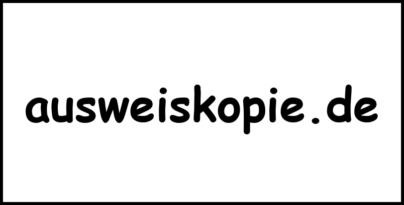 ausweiskopie.de