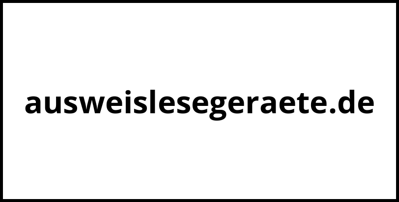 ausweislesegeraete.de