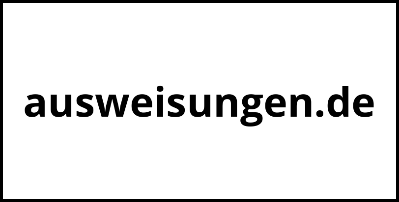 ausweisungen.de