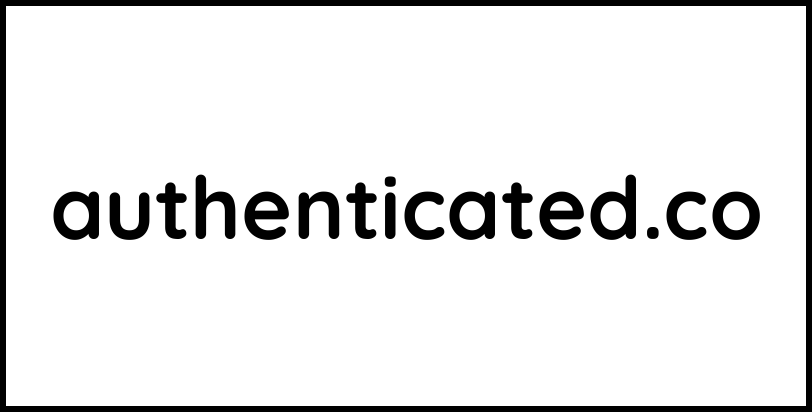 authenticated.co