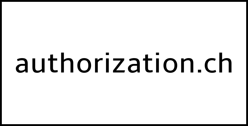 authorization.ch