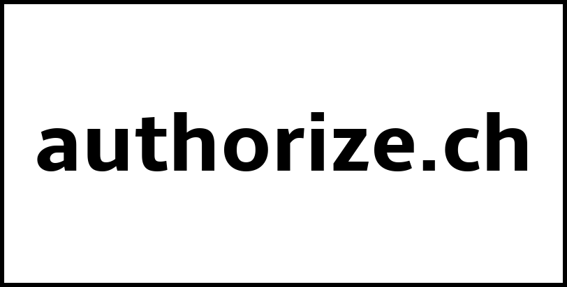 authorize.ch