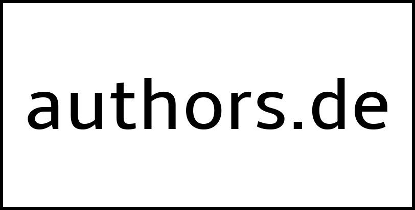 authors.de