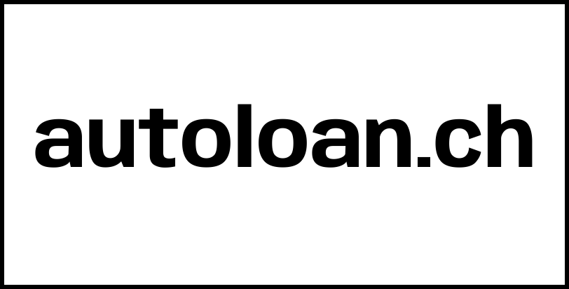 autoloan.ch