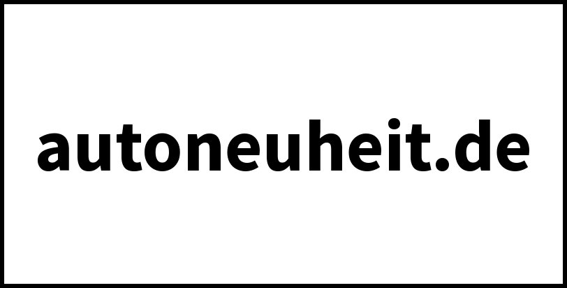 autoneuheit.de