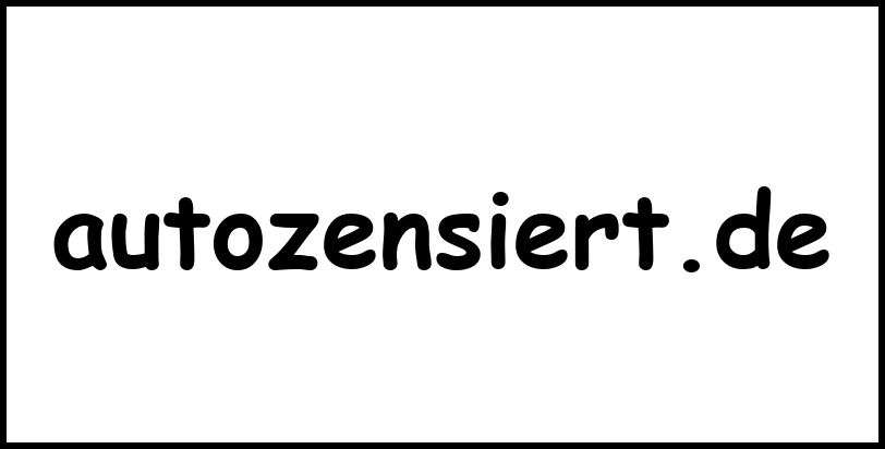 autozensiert.de