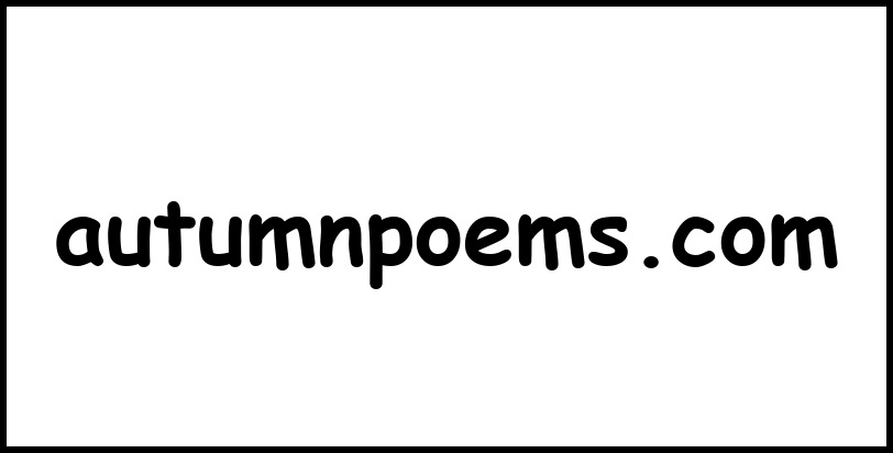 autumnpoems.com