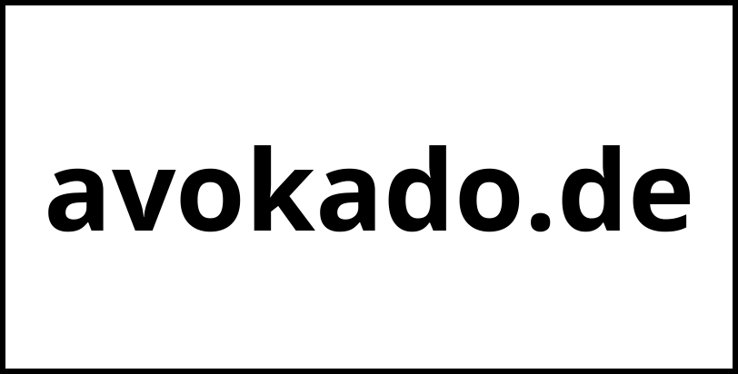 avokado.de