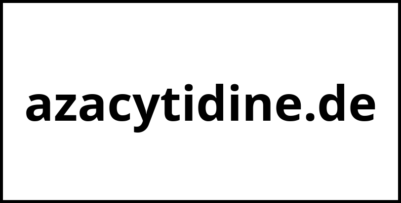 azacytidine.de