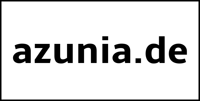 azunia.de