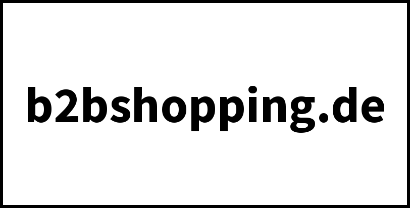 b2bshopping.de