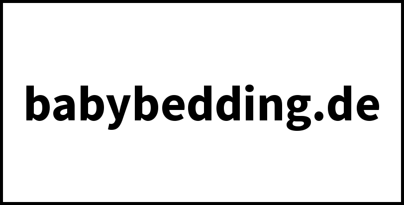 babybedding.de