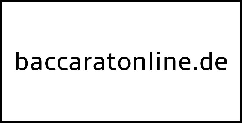 baccaratonline.de