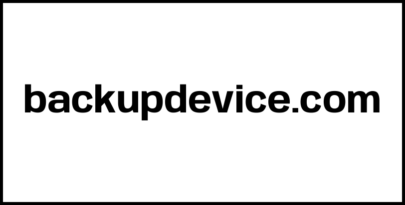 backupdevice.com