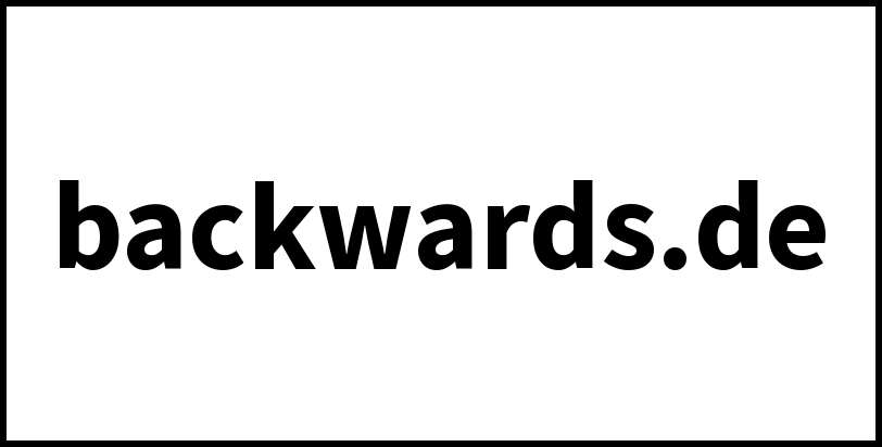 backwards.de