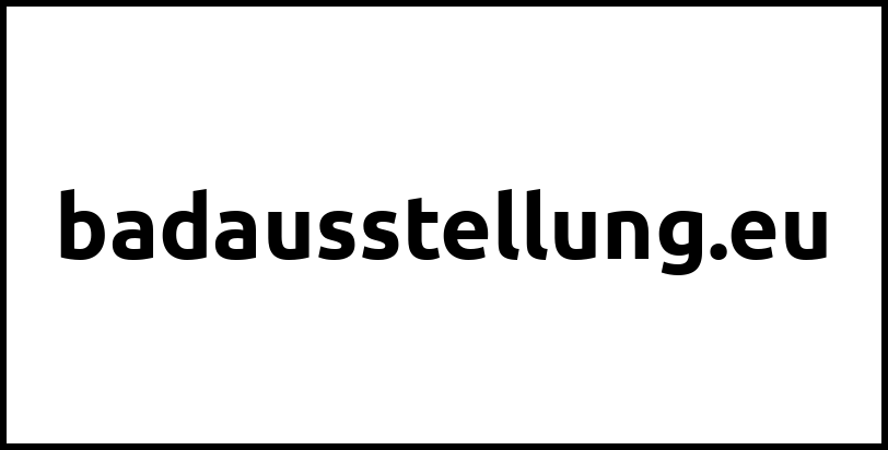 badausstellung.eu