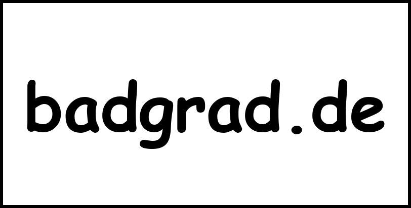 badgrad.de