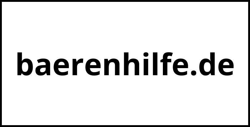 baerenhilfe.de