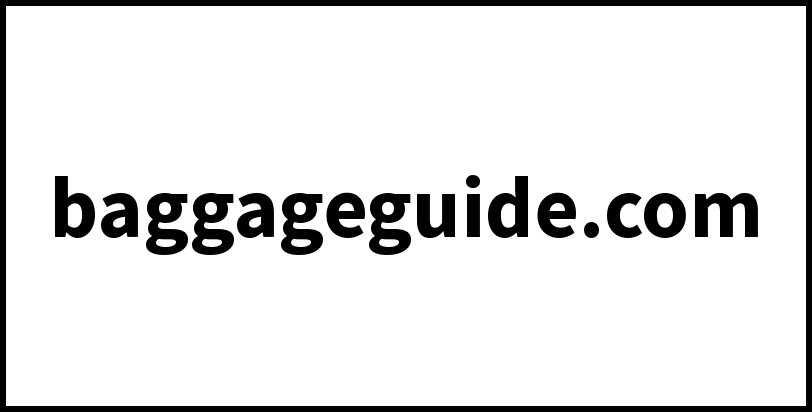 baggageguide.com