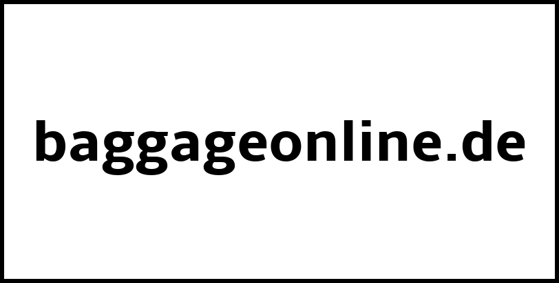 baggageonline.de