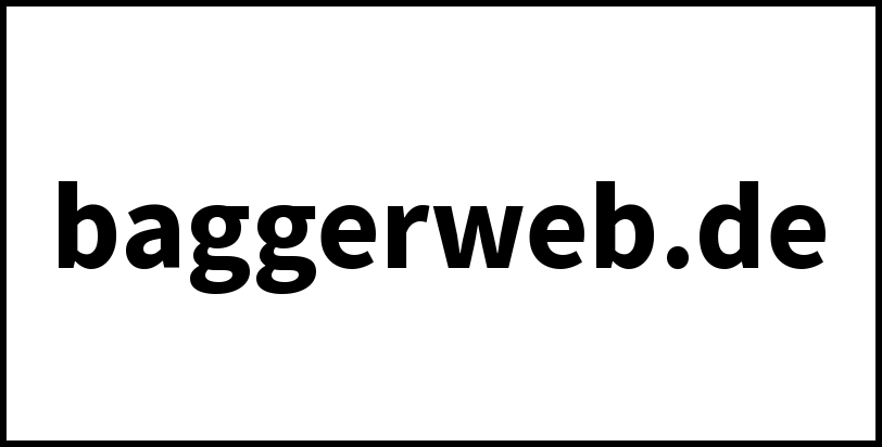 baggerweb.de