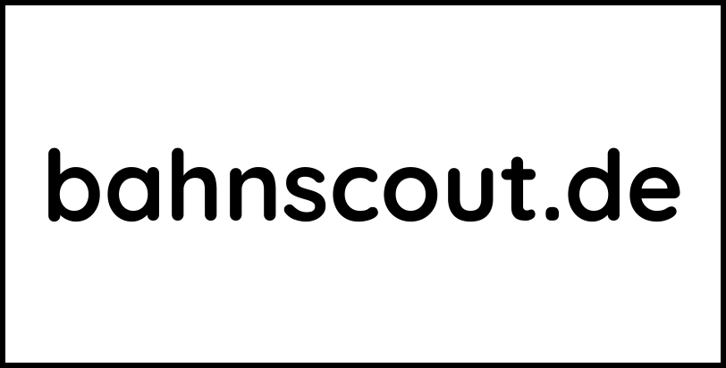 bahnscout.de