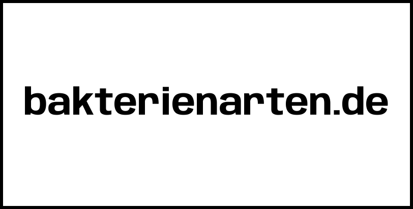 bakterienarten.de