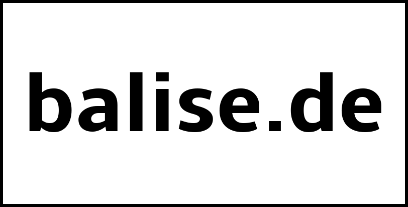 balise.de