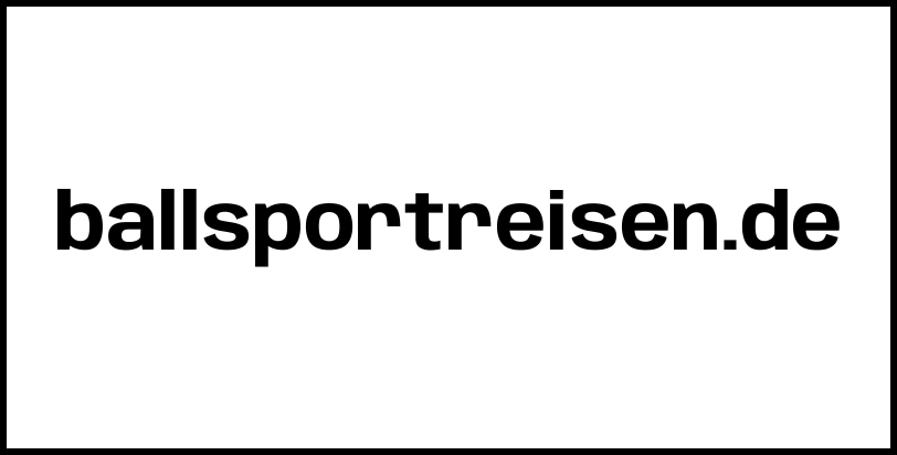 ballsportreisen.de