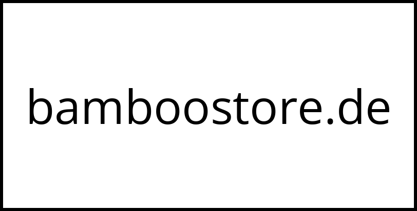 bamboostore.de