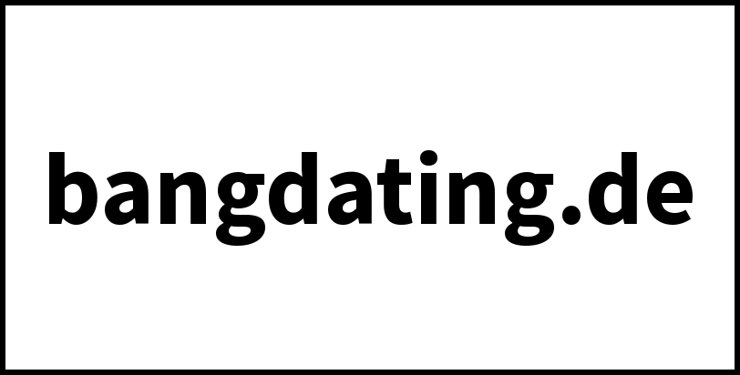 bangdating.de