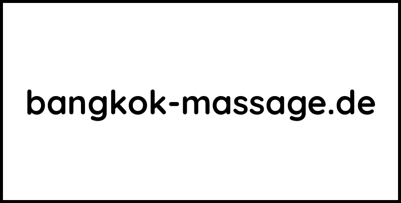 bangkok-massage.de