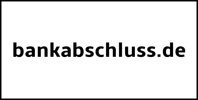 bankabschluss.de