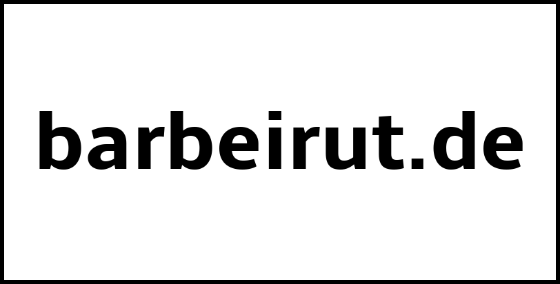 barbeirut.de