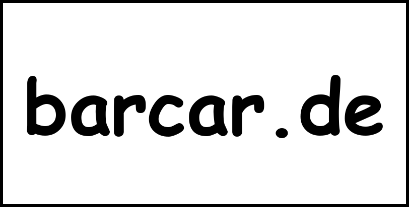 barcar.de