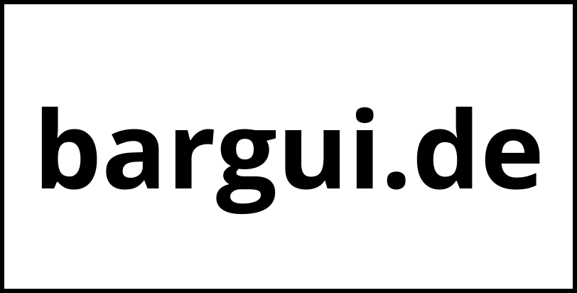 bargui.de