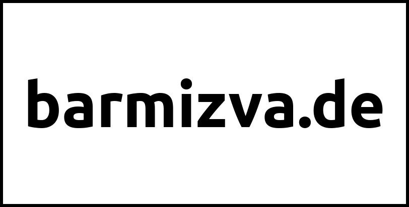 barmizva.de